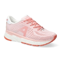 chaussure all rounder lacets terrain rose